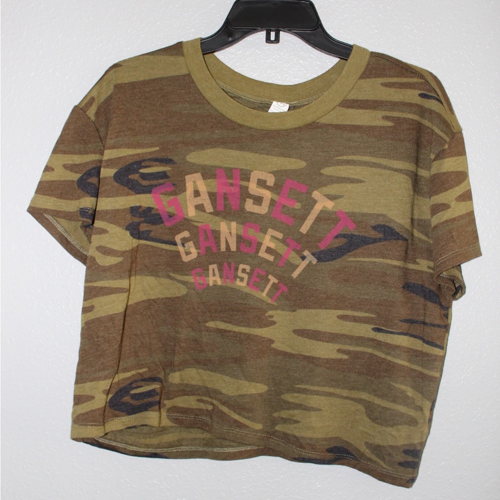 Camo crop top